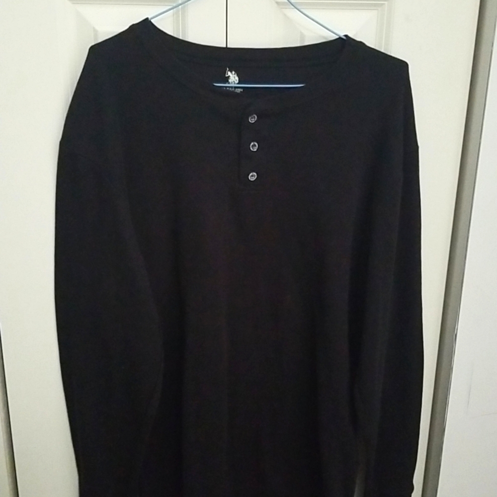 U.S. Polo Assn 3 button long sleeve